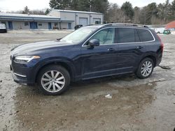 Salvage cars for sale at Mendon, MA auction: 2016 Volvo XC90 T6