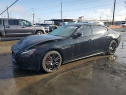 Salvage cars for sale at Los Angeles, CA auction: 2019 Maserati Quattroporte S