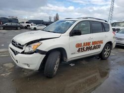 Salvage cars for sale at Hayward, CA auction: 2007 Toyota Rav4 Limited