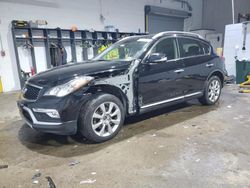 Salvage cars for sale at Candia, NH auction: 2017 Infiniti QX50