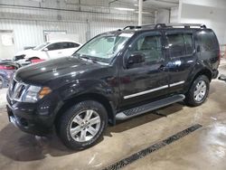 Salvage cars for sale at York Haven, PA auction: 2008 Nissan Pathfinder S