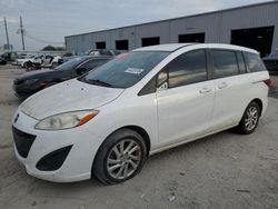 Salvage cars for sale at Jacksonville, FL auction: 2012 Mazda 5