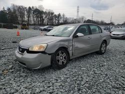 2006 Chevrolet Malibu LT en venta en Mebane, NC