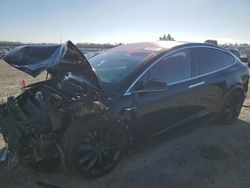 Salvage cars for sale at Antelope, CA auction: 2018 Tesla Model X