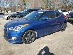 Salvage cars for sale at Austell, GA auction: 2015 Hyundai Veloster Turbo