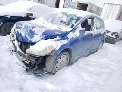 Salvage cars for sale from Copart Montreal Est, QC: 2009 Nissan Versa S