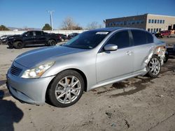 Salvage cars for sale at Littleton, CO auction: 2009 Infiniti G37