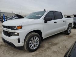 Salvage cars for sale at Haslet, TX auction: 2021 Chevrolet Silverado C1500 Custom