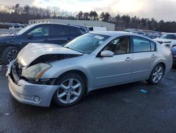 Salvage cars for sale at Exeter, RI auction: 2005 Nissan Maxima SE