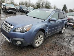 Subaru salvage cars for sale: 2014 Subaru Outback 2.5I Limited