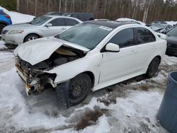 Salvage cars for sale at Cookstown, ON auction: 2013 Mitsubishi Lancer ES/ES Sport