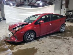 Salvage cars for sale at North Billerica, MA auction: 2018 Toyota Prius