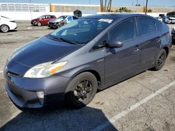 Salvage cars for sale at Van Nuys, CA auction: 2012 Toyota Prius