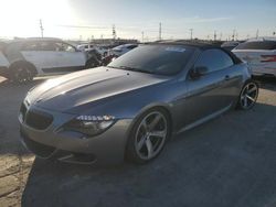 Salvage cars for sale at Sun Valley, CA auction: 2009 BMW 650 I