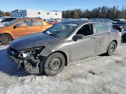 Salvage cars for sale from Copart Cookstown, ON: 2011 Honda Accord SE