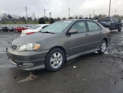 Toyota Corolla ce salvage cars for sale: 2007 Toyota Corolla CE