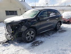 Acura salvage cars for sale: 2017 Acura MDX