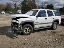 Chevrolet Tahoe salvage cars for sale: 2002 Chevrolet Tahoe C1500