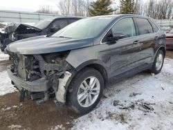 Salvage cars for sale at Davison, MI auction: 2016 Ford Edge SEL