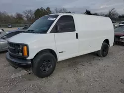 Salvage trucks for sale at Madisonville, TN auction: 2001 Chevrolet Express G3500