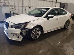 Salvage cars for sale at Avon, MN auction: 2018 Subaru Legacy Sport