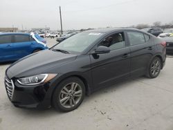 2018 Hyundai Elantra SEL en venta en Grand Prairie, TX