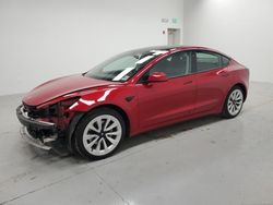 Salvage cars for sale from Copart Baltimore, MD: 2022 Tesla Model 3