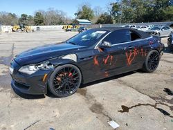 BMW 6 Series salvage cars for sale: 2012 BMW 650 I