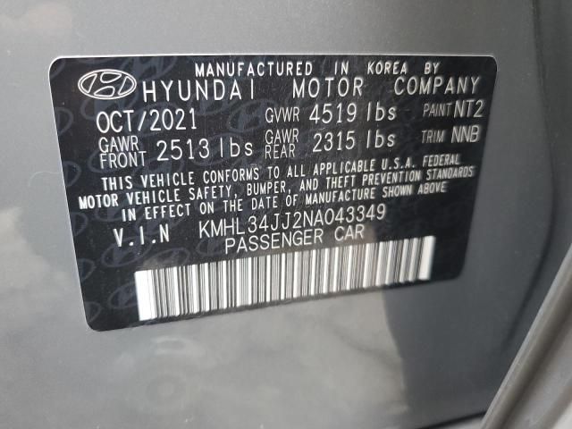 2022 Hyundai Sonata Hybrid