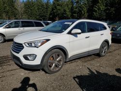 Hyundai salvage cars for sale: 2016 Hyundai Santa FE SE Ultimate