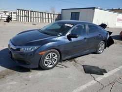 Salvage cars for sale from Copart Anthony, TX: 2017 Honda Civic LX