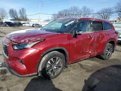 Toyota salvage cars for sale: 2022 Toyota Highlander XLE