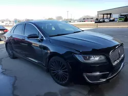 Salvage cars for sale at Wilmer, TX auction: 2018 Lincoln MKZ Reserve