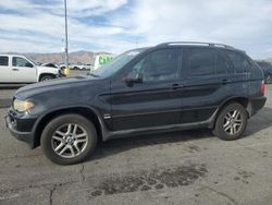 Salvage cars for sale at North Las Vegas, NV auction: 2006 BMW X5 3.0I