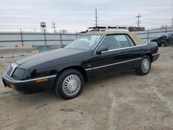 Salvage cars for sale at Chicago Heights, IL auction: 1992 Chrysler Lebaron LX