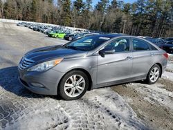 Salvage cars for sale at Mendon, MA auction: 2012 Hyundai Sonata SE