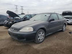 Salvage cars for sale at Elgin, IL auction: 1999 Honda Civic EX