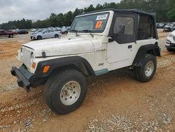 Salvage cars for sale at Eight Mile, AL auction: 2000 Jeep Wrangler / TJ SE