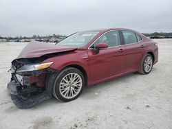 Salvage cars for sale at Arcadia, FL auction: 2020 Toyota Camry XLE