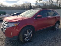 Salvage cars for sale at Augusta, GA auction: 2011 Ford Edge Limited