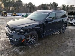 Salvage cars for sale at Mendon, MA auction: 2024 Jeep Grand Cherokee Limited