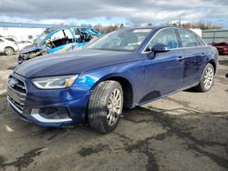 Salvage cars for sale at Pennsburg, PA auction: 2022 Audi A4 Premium 40