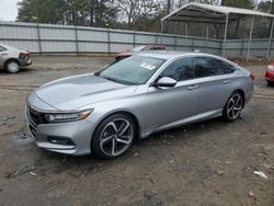 Salvage cars for sale at Austell, GA auction: 2018 Honda Accord Sport