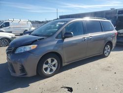 Salvage cars for sale at auction: 2020 Toyota Sienna LE