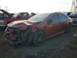 Salvage cars for sale at Elgin, IL auction: 2021 Toyota Camry SE