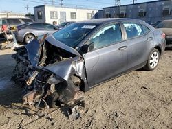 Salvage cars for sale at Los Angeles, CA auction: 2016 Toyota Corolla L