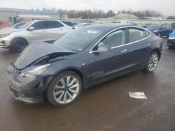 Salvage cars for sale at Pennsburg, PA auction: 2018 Tesla Model 3