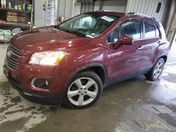 Chevrolet salvage cars for sale: 2016 Chevrolet Trax LTZ