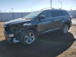 Salvage cars for sale at Greenwood, NE auction: 2016 Toyota Highlander Limited