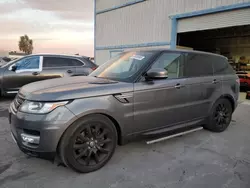 Salvage SUVs for sale at auction: 2014 Land Rover Range Rover Sport HSE